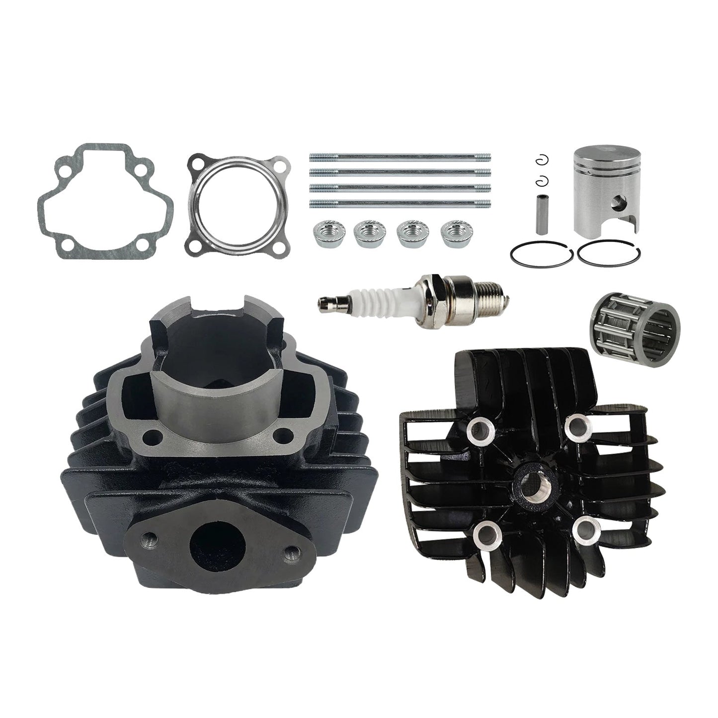 Rebuild Cylinder Head Bore & Piston Kit Suitable For Yamaha PW50 Peewee50