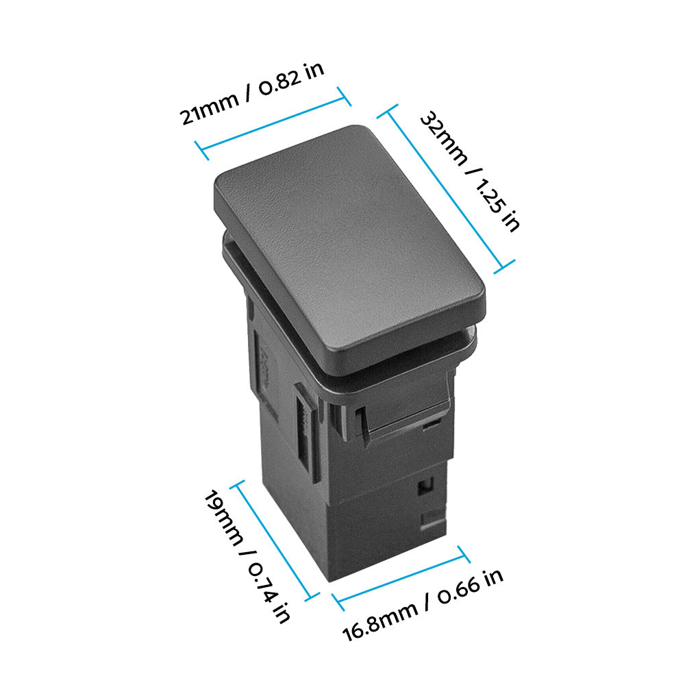 LED Light Bar Short Type Push Switch Suitable For Toyota RAV4 Landcruiser Prado.