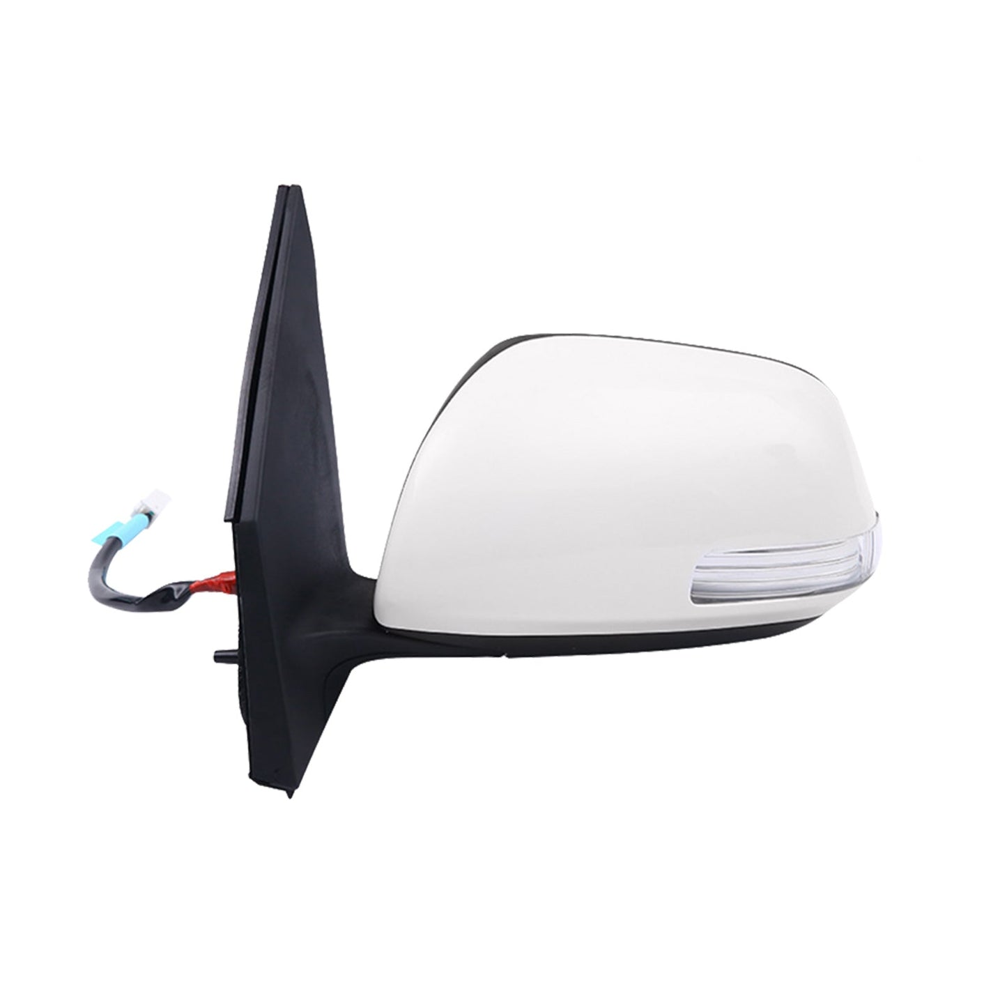 Pearl White Mirror Left Side Door Suitable for Toyota RAV4 ACA33 ACA38 2008-2012.