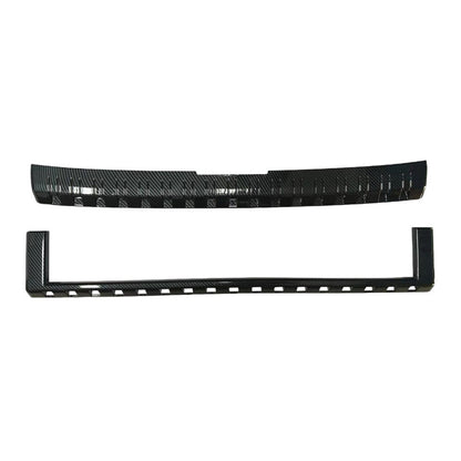 Carbon Fiber Front Center Grille Cover Trim Suitable for Toyota Prado LC250