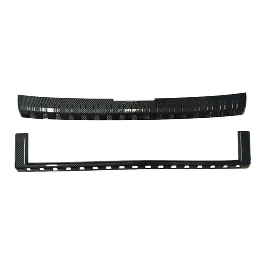 Carbon Fiber Front Center Grille Cover Trim Suitable for Toyota Prado LC250