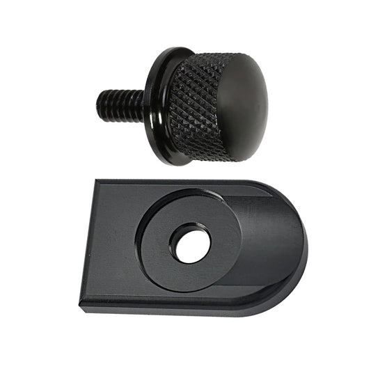 Seat Bolt Tab Screw Mount Knob Cover Suitable For Harley Sportster, Dyna & Softail