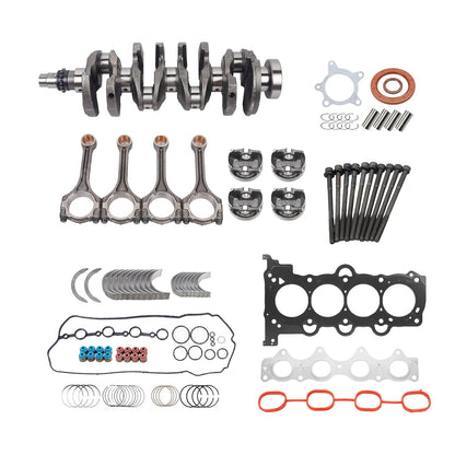 Crankshaft with Connecting Rods and Bearings Suitable For Hyundai / Kia G4FJ 1.6T