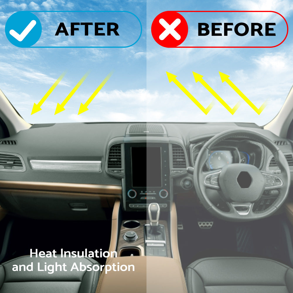 Non-Slip Dash Mat Dashboard Cover Suitable For Renault Koleos Zen / Intense 2016-2023