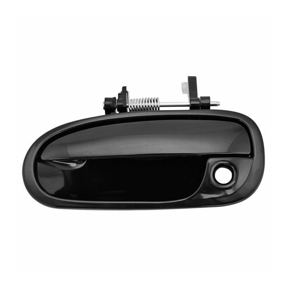 Smooth Black Front Left Outer Door Handle Suitable For Honda Civic EK 1995-2000.