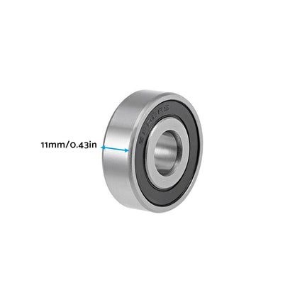 4x 6202-16-2RS Ball Bearings 16x35x11mm Double Sealed Suitable for Various Appli