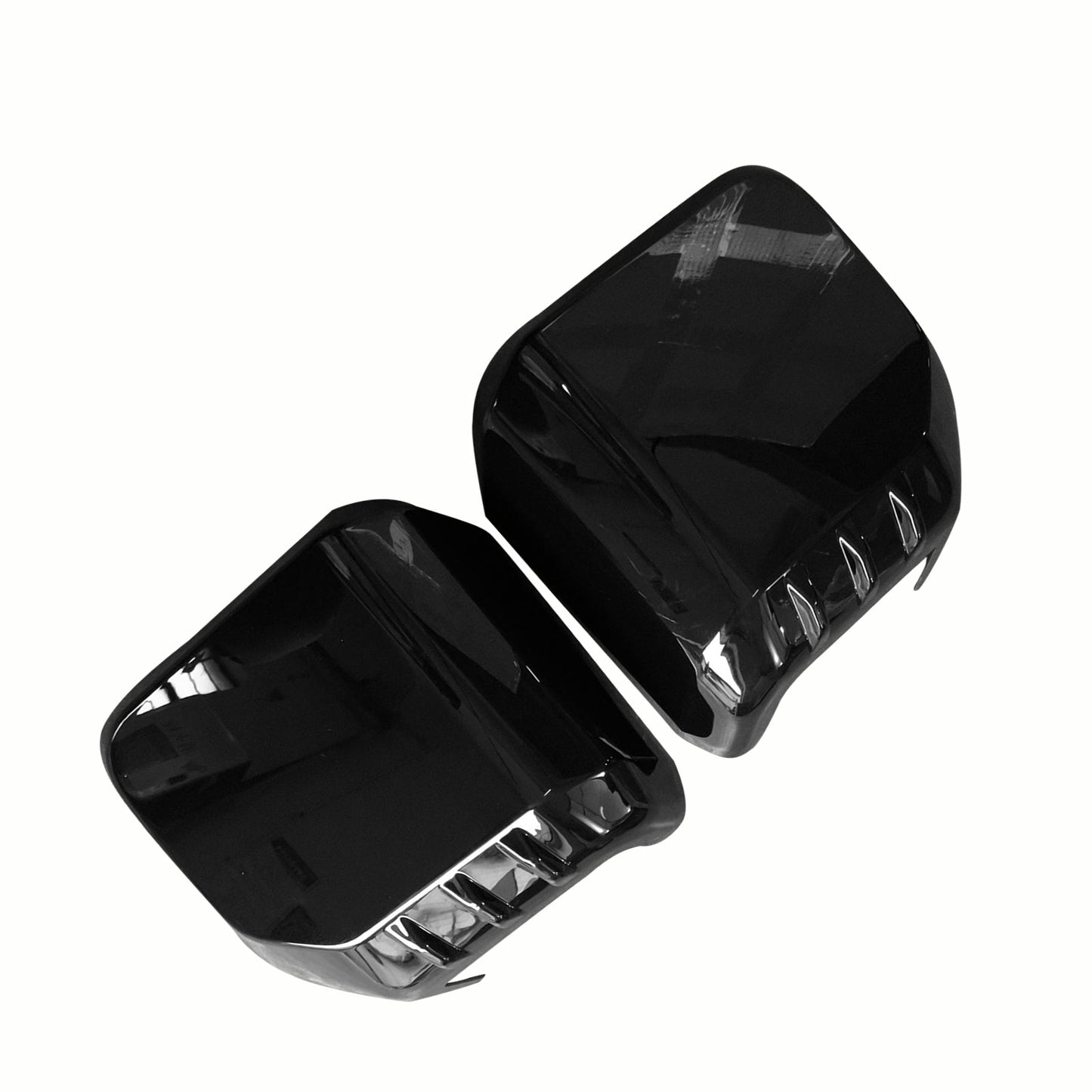 Side Rear View Mirror Cover Suitable For Toyota Prado LC250 J250 2024-On Glossy Black