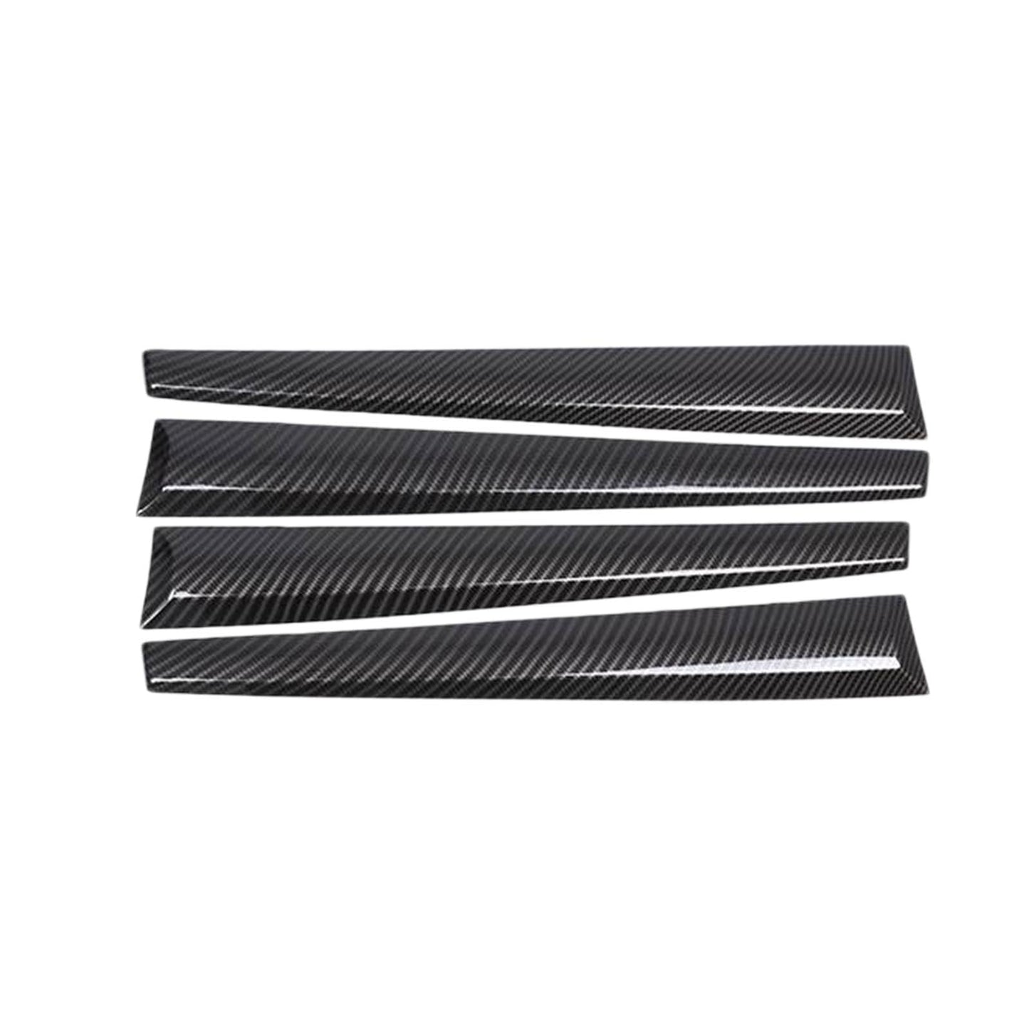 Carbon ABS Interior Door Panel Cover Trim 4x Suitable For Toyota Hilux 2015-2021