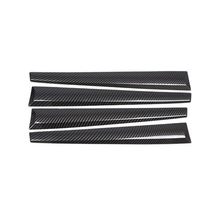 Carbon ABS Interior Door Panel Cover Trim 4x Suitable For Toyota Hilux 2015-2021