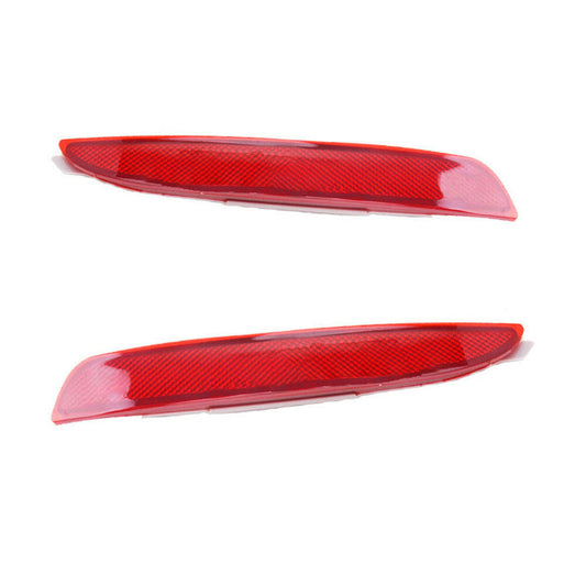 2x Rear Bumper Bar Reflector Light Left & Right Suitable For Mazda 3 BL 2009-2013.