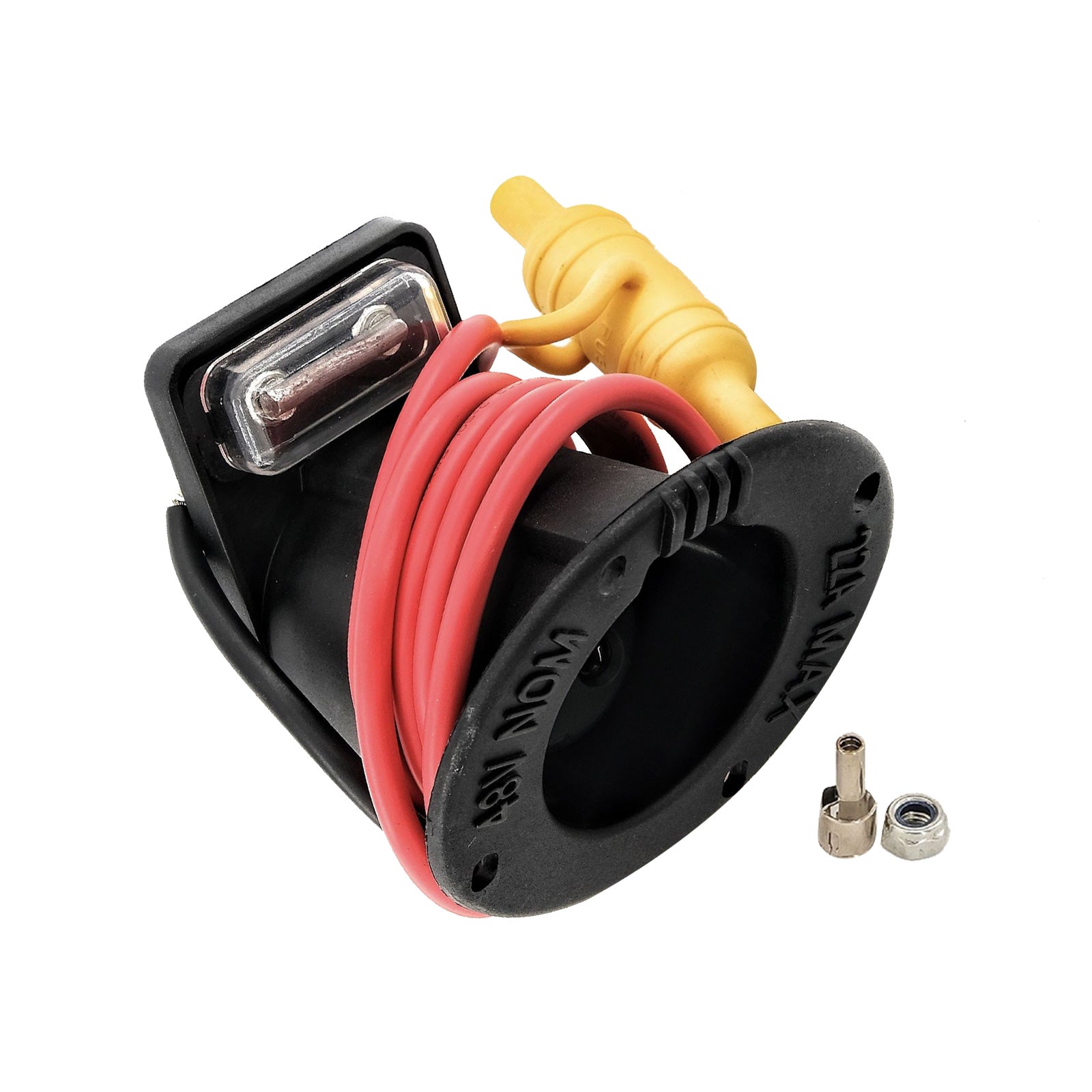 48V Golf Car Charger Receptacle and Fuse Assembly Suitable for Club Car DS 2000-Up.