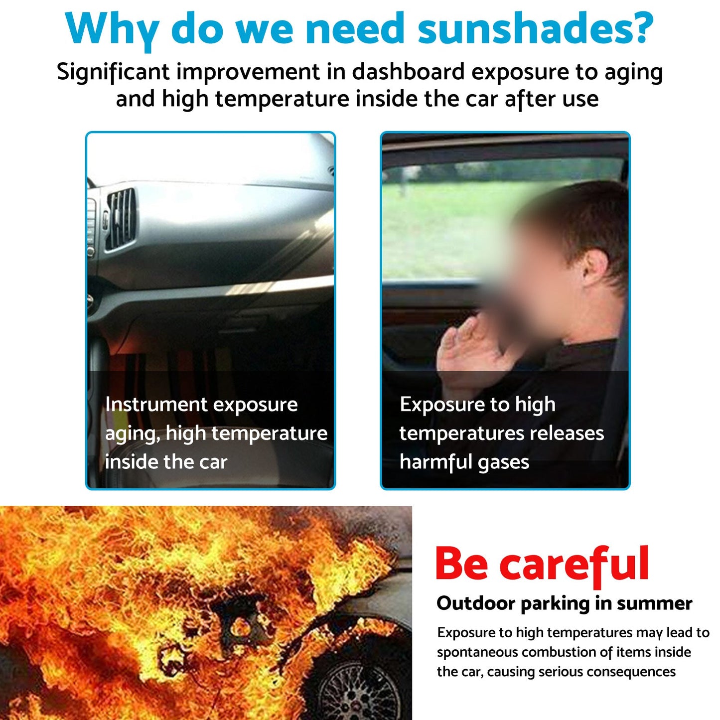 6-Layer Windscreen Sun Shade Suitable For Honda Civic 2021-2025 with UV Protection