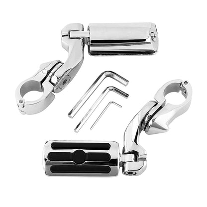 1-1 4''Motorcycle Highway Foot Pegs Chrome Engine Guard Suitable For Davidson AU.