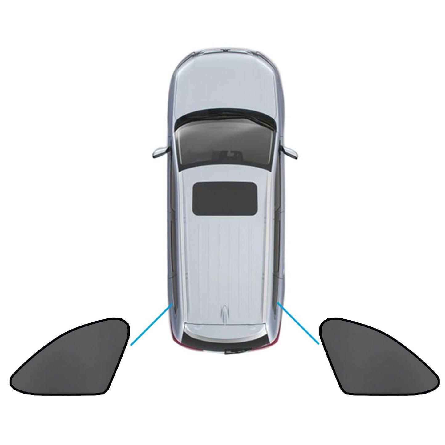 Magnetic Mesh Sun Shade Suitable for Subaru Outback Front Rear