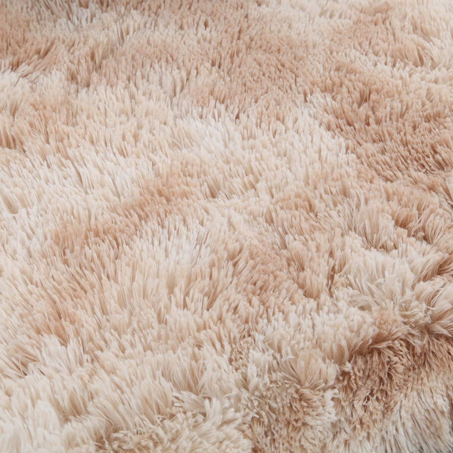 Polyester Carpet Floor Rug 200x250cm Light Camel Soft Non-Slip Mat Suitable For Homes & Offices