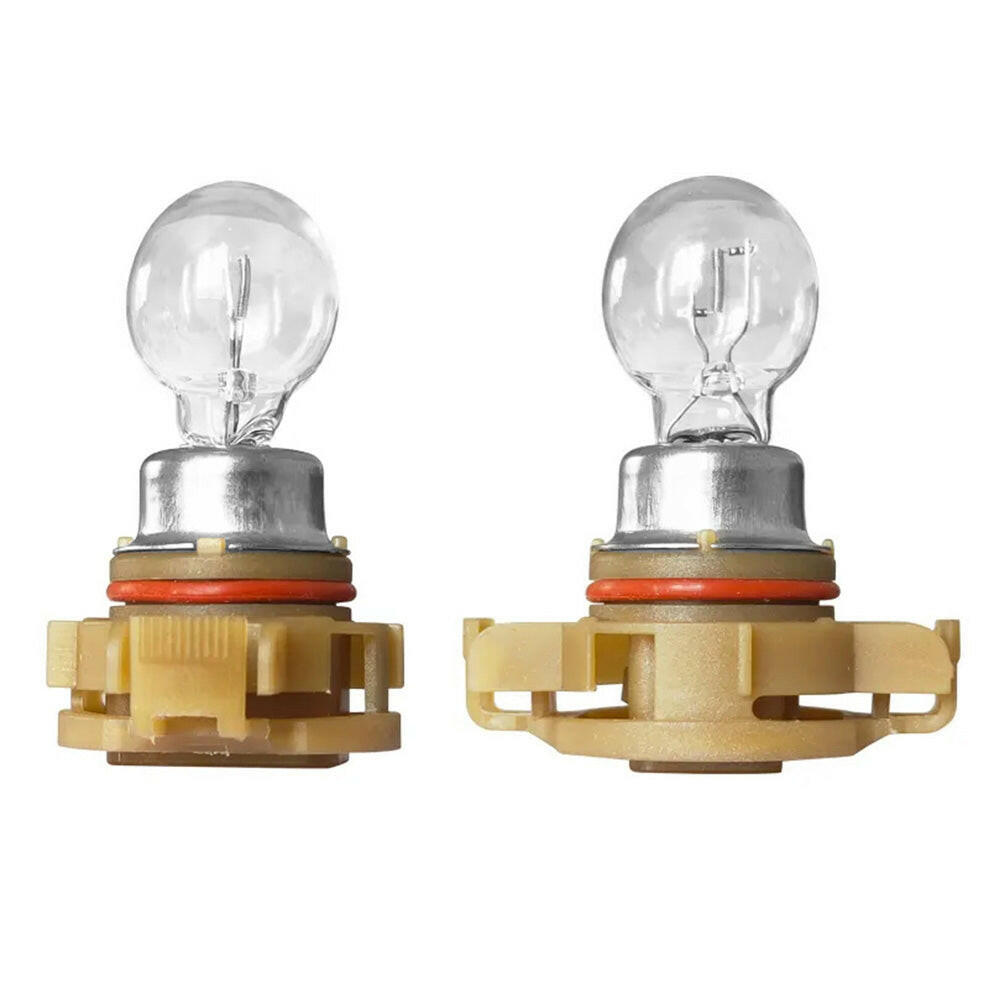 2x PSX24W 12V 24W PG20/7 Fog Light Clear Globe Bulbs.