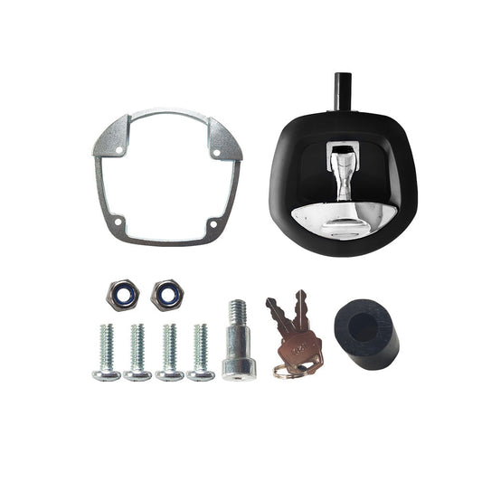 1x Whale Tail T Handle Compression Lock Latch Chrome Suitable For Trailer Ute Toolbox