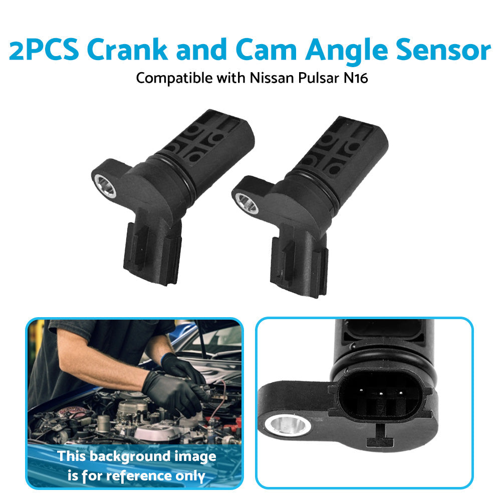 Crank  and  Cam Sensor Suitable for Nissan Pulsar N16 1. 6L 1. 8L 1999-2007 B37314M50B.
