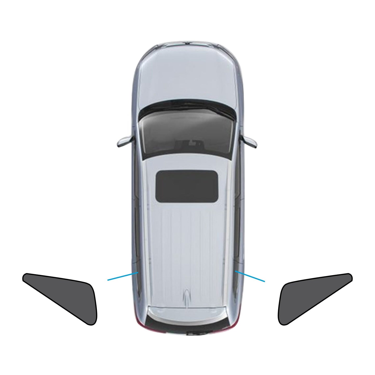 Car Window Magnetic Mesh Sun Blind Shades Suitable For Lexus NX Series 2014-2021