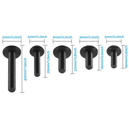 195x Motorcycle Fairing Bolts & Body Screws Suitable For Kawasaki, Ducati & Honda