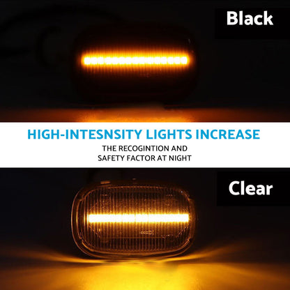 2x LED Side Indicator Lights Suitable for Toyota Corolla 1.8L