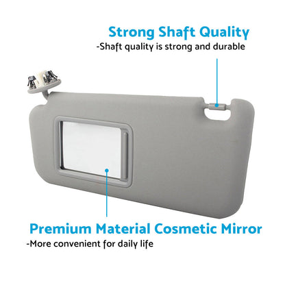 Grey Front Left Sun Visor Suitable For Toyota Kluger 2008-2013