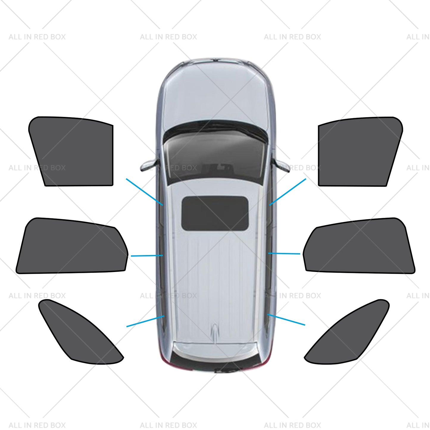 Magnetic Car Window Sun Shades Suitable for Mazda CX-3