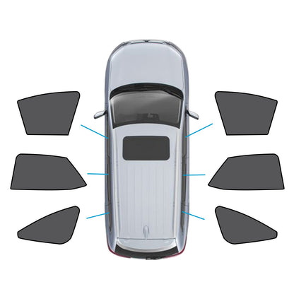 Car Window Magnetic Mesh Sun Blind Shades Suitable For Lexus NX Series 2022-2024.