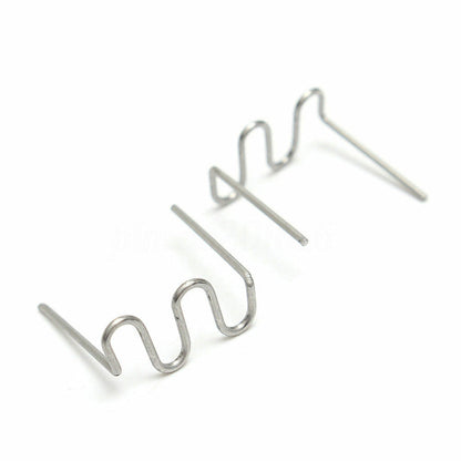 1000PCS Hot Staples Plastic Welding Wave Stapler For Car Bumper Repair Tool Kits.