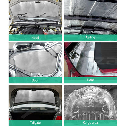 Car Butyl Rubber Sound Deadener Roll Suitable For Vehicle Proofing & Insulation – Self-Adhesive