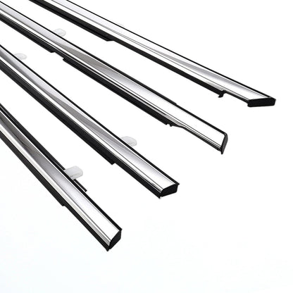 4x Window Glass Seal Weatherstrip Suitable for Honda Accord