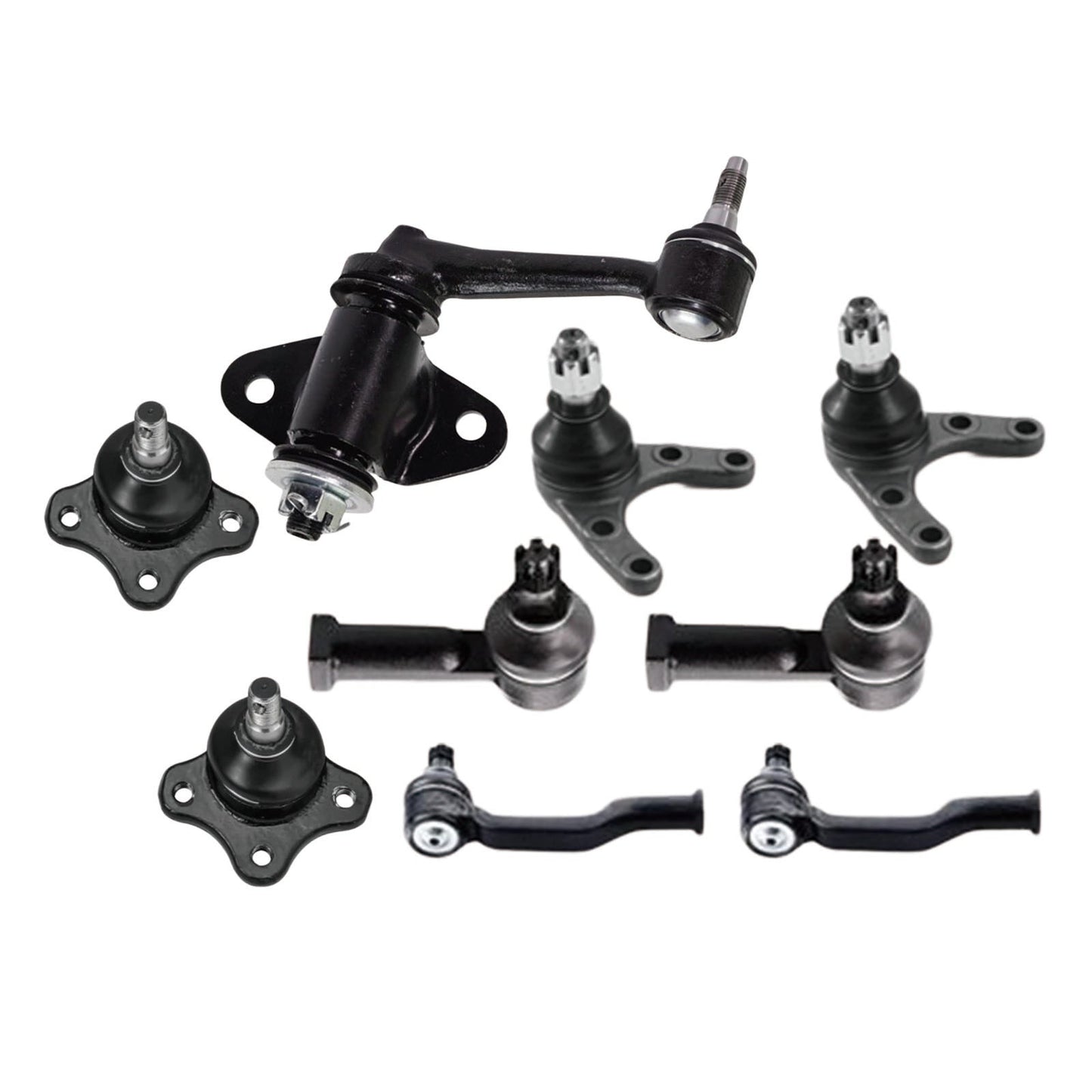 Ball Joint, Tie Rod End & Idler Arm Suspension Kit Suitable For Mazda B-Series