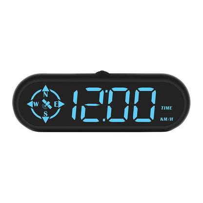 Universal Head-Up Display (HUD) Speedometer with LED Digital GPS and Overspeed Alarm Suitable For Cars
