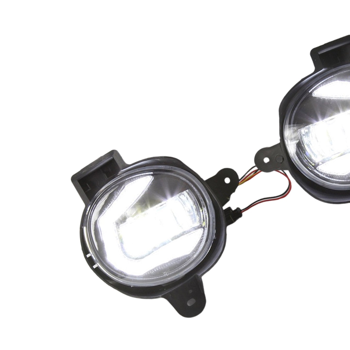 Pair Front Fog Lights LED Waterproof Suitable for Toyota Hilux