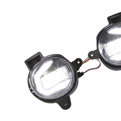Pair Front Fog Lights LED Waterproof Suitable for Toyota Hilux