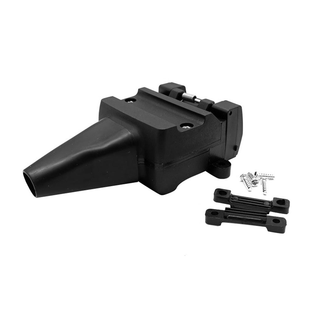 12 Pin Flat Female Socket Trailer Connector Suitable for Car Caravan 82072BL.
