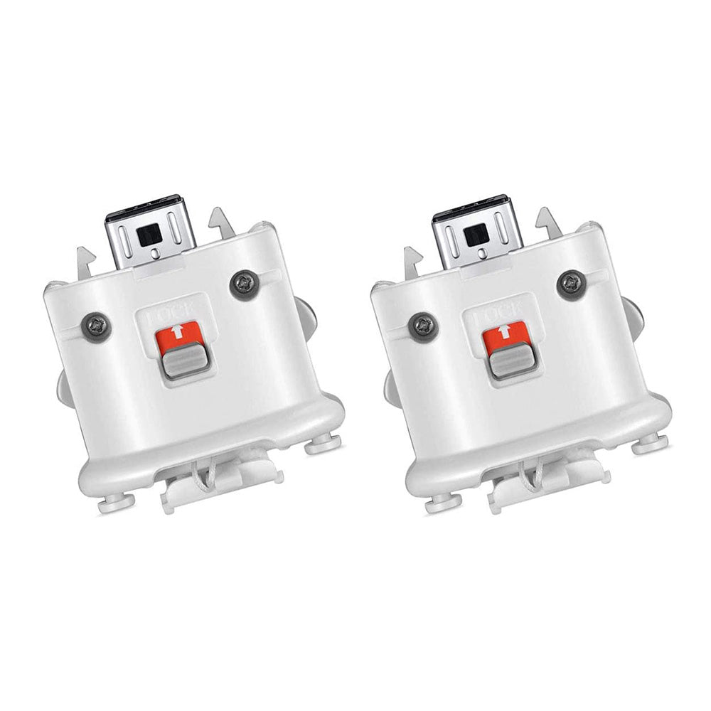 2x Motion Plus Adapter Sensor Suitable for Nintendo Wii Remote Controller