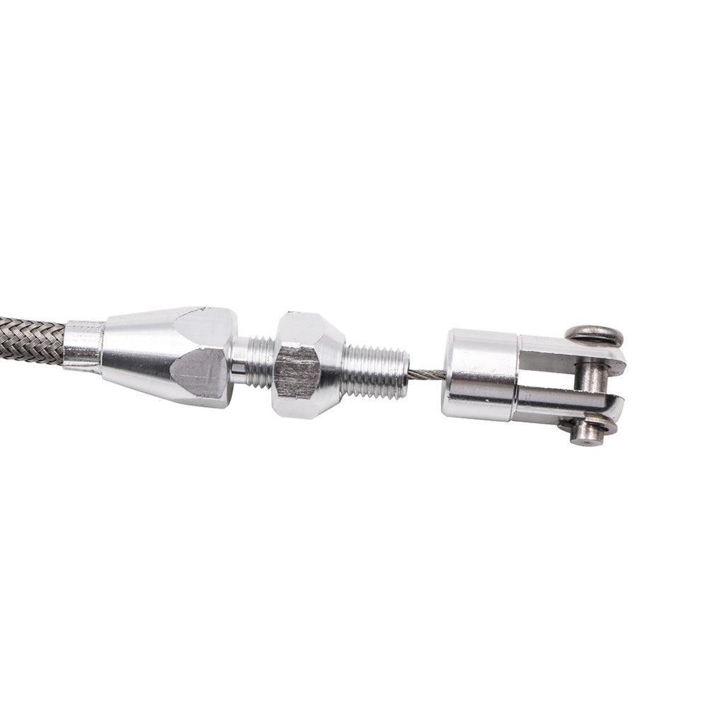 36 inch  Braided Throttle Cable Kit Suitable For 97-07 Chevrolet LS1 4. 8 5. 3 5. 7 6. 0.