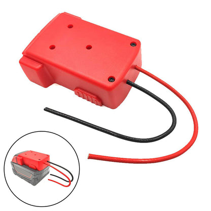 Step Down Voltage Converter Compatible with Milwaukee Battery Dock DIY Adapter.