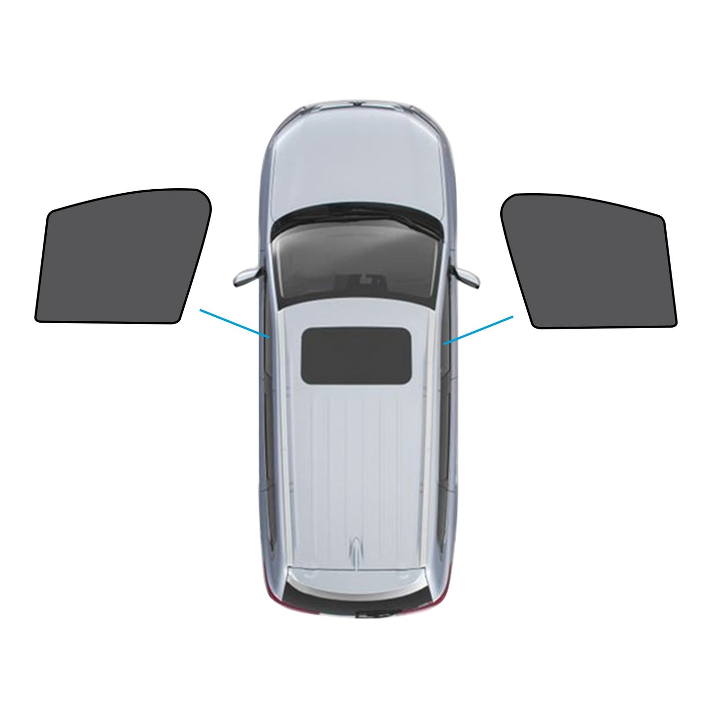 2x Car Window Shades Suitable For Mazda CX-5 KE 1st Gen 2012-2017 UV Protection