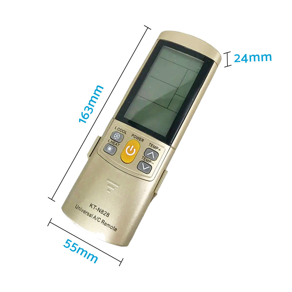 Universal Replacement Suitable for Kelvinator Air Conditioner Remote Control.