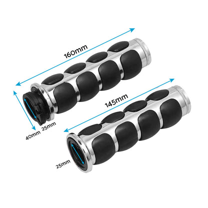 Handlebar Hand Grips Suitable For Harley Davidson Touring Sportster Dyna Softail.