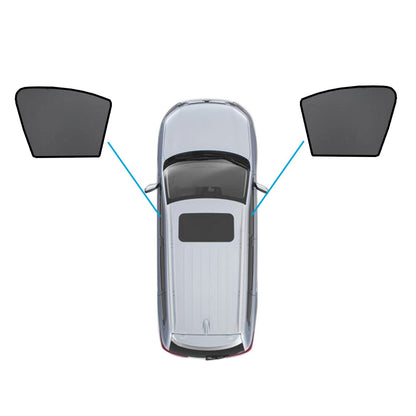 Car Window Sun Shades Magnetic Mesh Suitable for Mercedes-Benz GLC 2015-2022