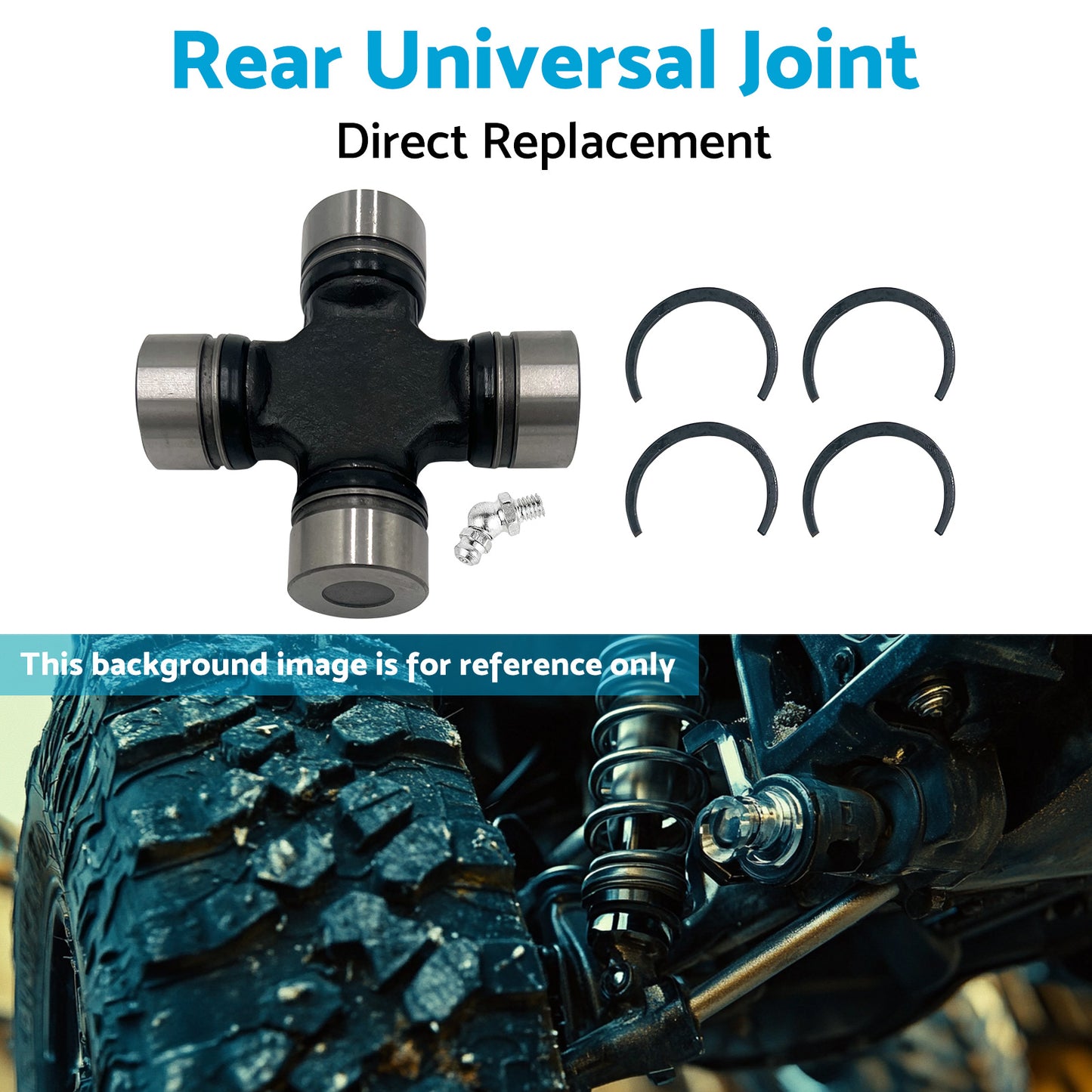 Rear Universal Joint Suitable For Nissan Patrol GQ Y60 GU Y61 TD42 TB45E RUJ-2028
