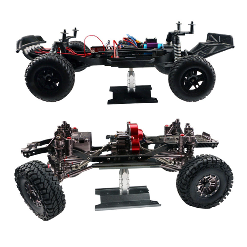 Alloy RC Car Stand Work Station Repair Platform 360 Rotation 1/10 1/8 Model Car.