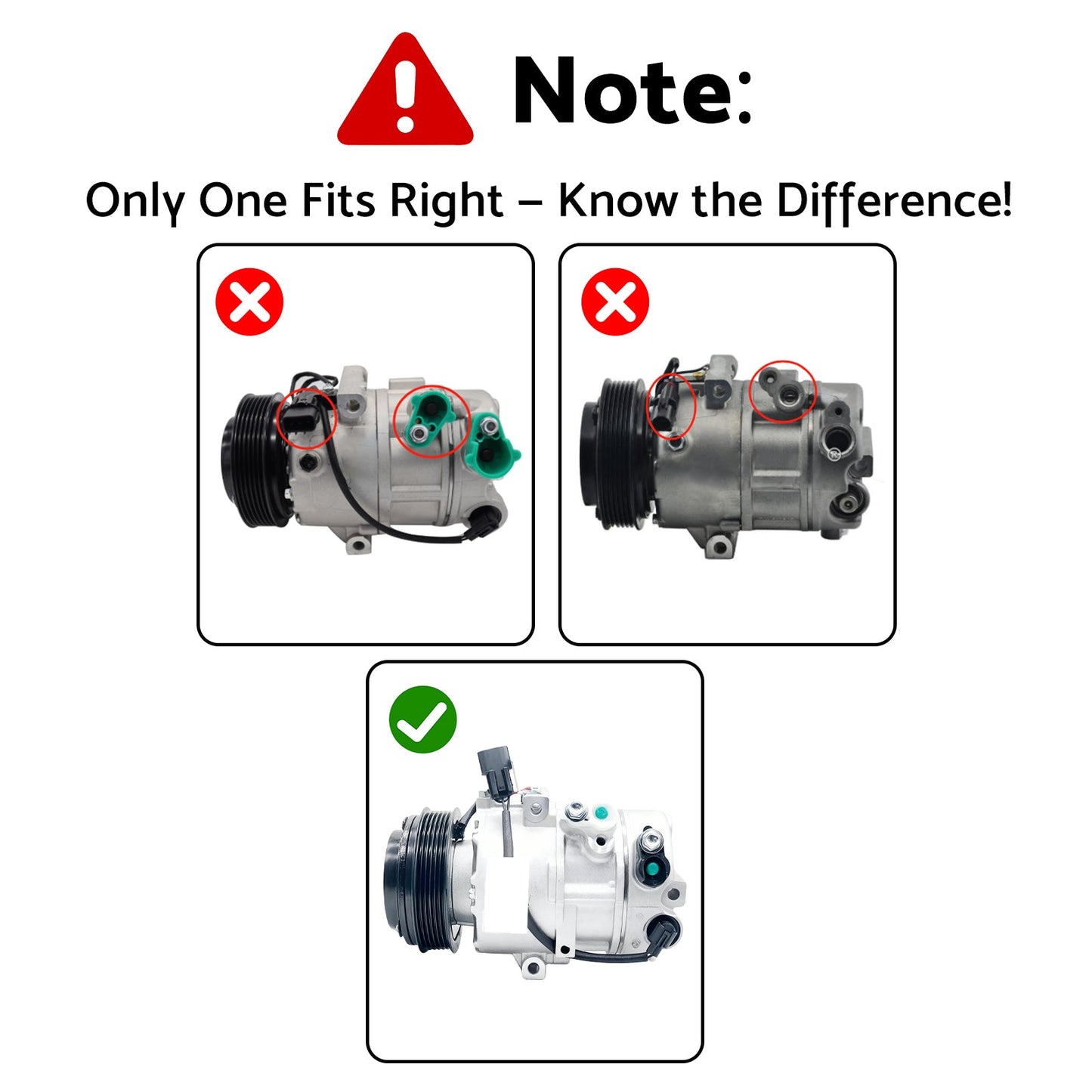 Air Con AC Compressor Suitable for Hyundai ix35 LM 2.0L Petrol