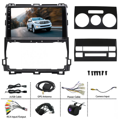 CarPlay Stereo Head Unit Suitable for Toyota Prado 02-09 Android 13 GPS