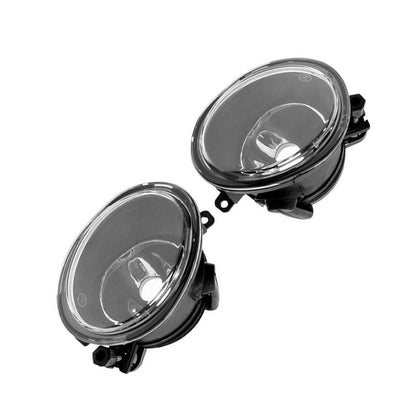 Pair Replacement Clear Fog Lights Lamps Suitable for 2001-2006 BMW E46 3-Series.