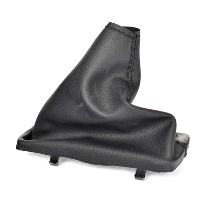 Set Handbrake  and  T-Bar Boot Cover Black Leather for Ford Falcon FG FG-X 2008~2018.