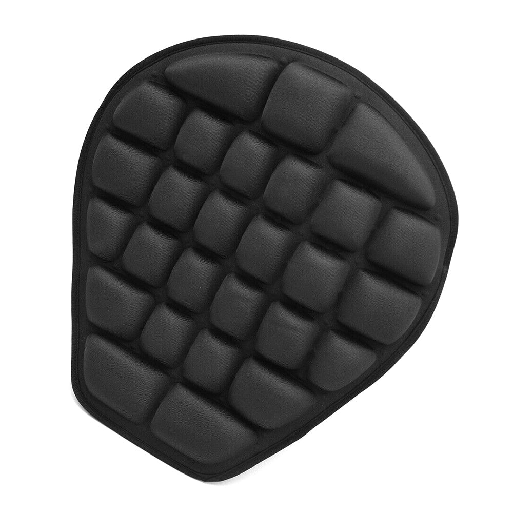 3D Motorcycle Comfort Gel Seat Cushion Universal Air Motorbike Pillow Pad Cover.